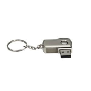 Mini Pen Drive GB Giratorio PRATA d