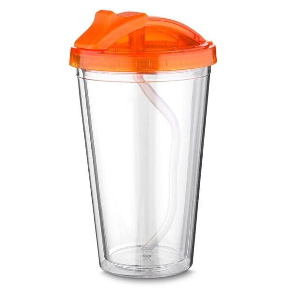 Copo Plastico ml LARANJA